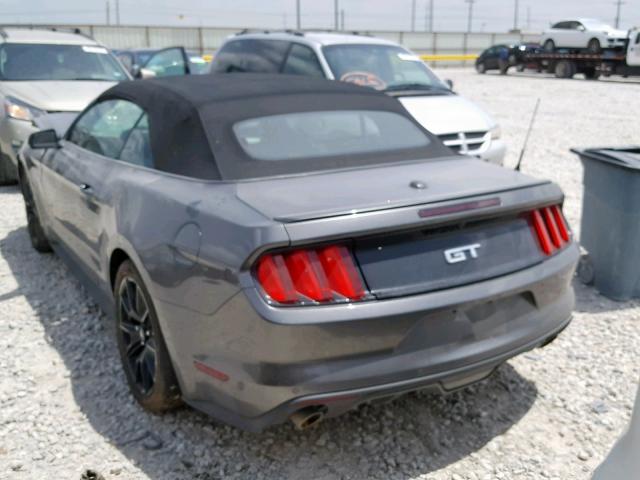 1FATP8FF9G5202695 - 2016 FORD MUSTANG GT GRAY photo 3