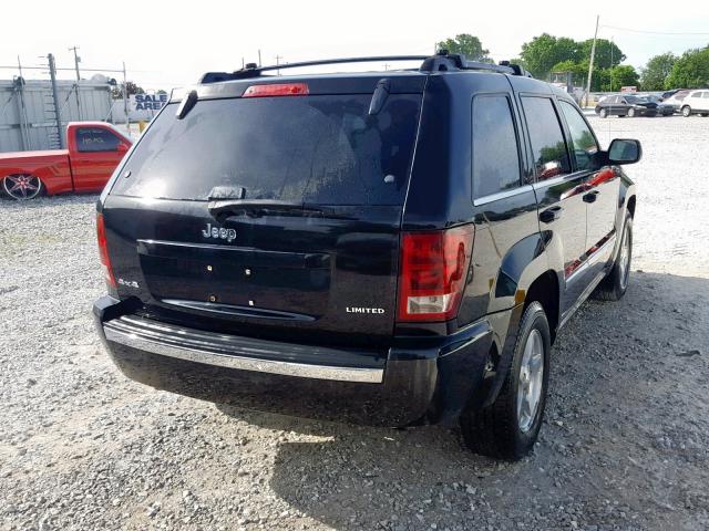 1J4HR58N85C658848 - 2005 JEEP GRAND CHER BLACK photo 4