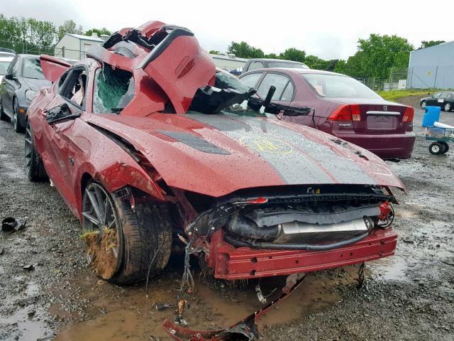 1FA6P8CF0G5254959 - 2016 FORD MUSTANG GT RED photo 1