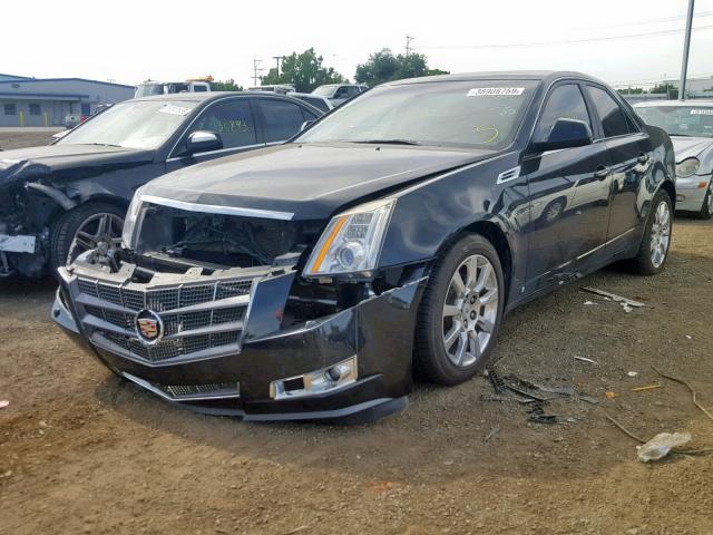 1G6DV57VX90111933 - 2009 CADILLAC CTS HI FEA BLACK photo 2