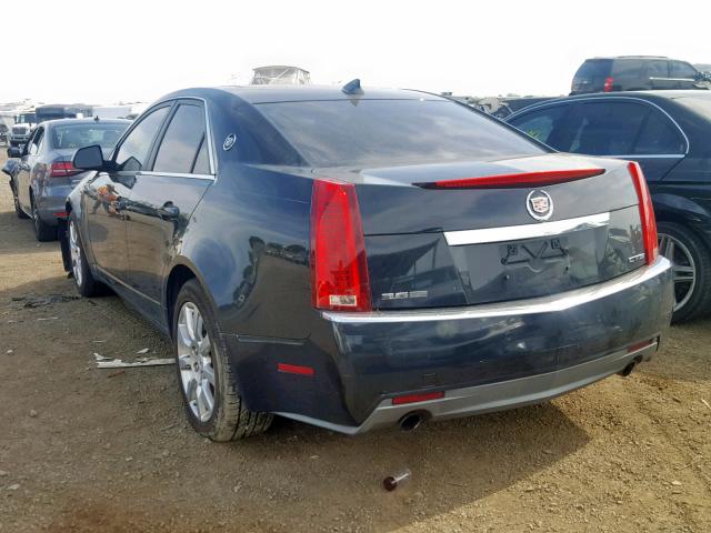 1G6DV57VX90111933 - 2009 CADILLAC CTS HI FEA BLACK photo 3