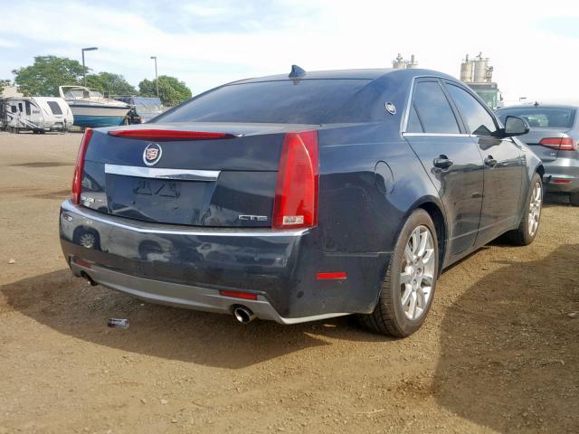 1G6DV57VX90111933 - 2009 CADILLAC CTS HI FEA BLACK photo 4