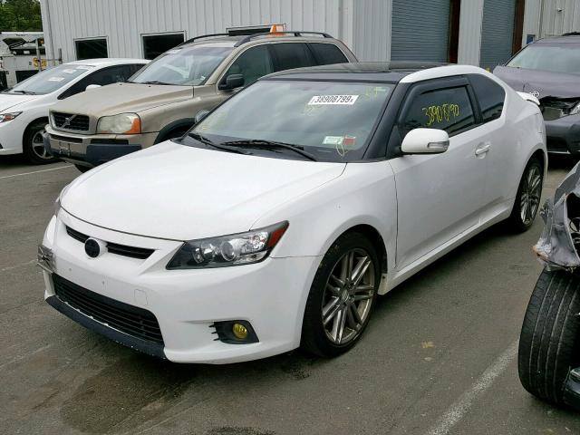 JTKJF5C70C3024738 - 2012 TOYOTA SCION TC თეთრი ფოტო 2