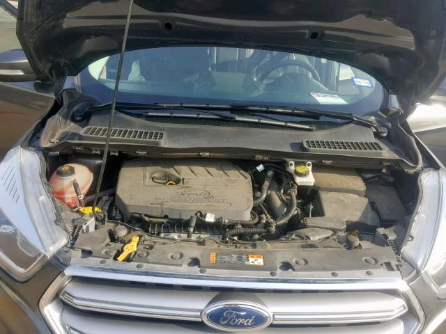 1FMCU0JD1HUA32099 - 2017 FORD ESCAPE TIT CHARCOAL photo 7