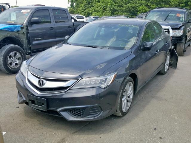 19UDE2F72GA011591 - 2016 ACURA ILX PREMIU BLACK photo 2