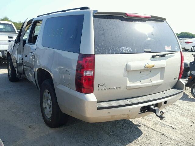 1GNFK16347J276754 - 2007 CHEVROLET SUBURBAN TAN photo 3