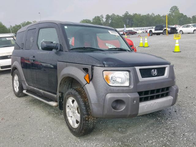 5J6YH28513L035179 - 2003 HONDA ELEMENT EX BLACK photo 1