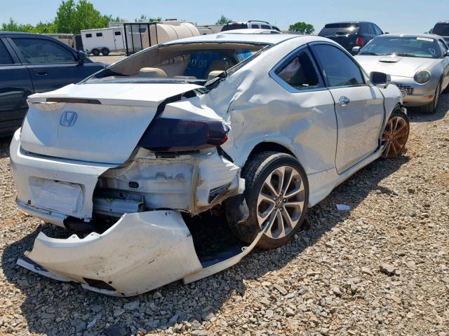 1HGCT2B80EA004863 - 2014 HONDA ACCORD EXL WHITE photo 9