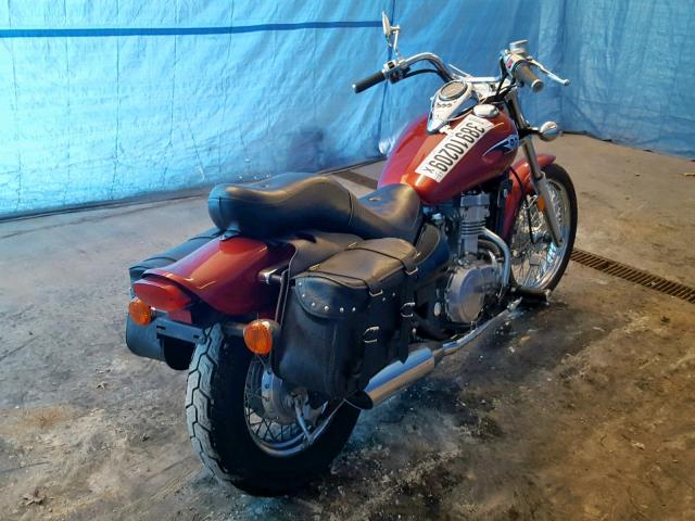 JKAENVC199A214639 - 2009 KAWASAKI EN500 C RED photo 4