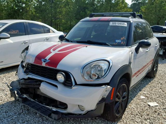 WMWZC3C55CWL82094 - 2012 MINI COOPER S C WHITE photo 2