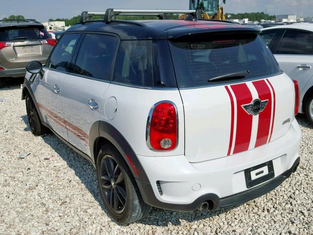 WMWZC3C55CWL82094 - 2012 MINI COOPER S C WHITE photo 3