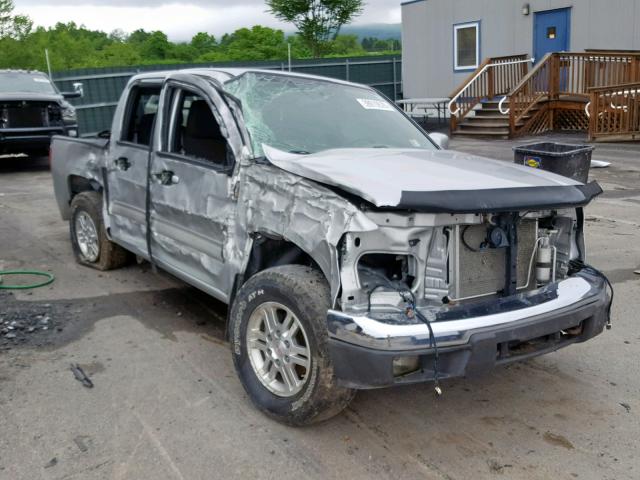 1GTH6MFE7C8106205 - 2012 GMC CANYON SLE SILVER photo 1