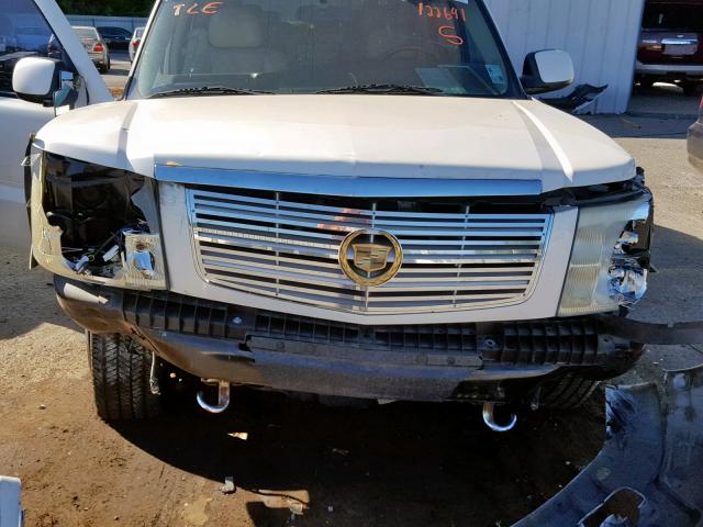 1GYEC63T33R122691 - 2003 CADILLAC ESCALADE L WHITE photo 7