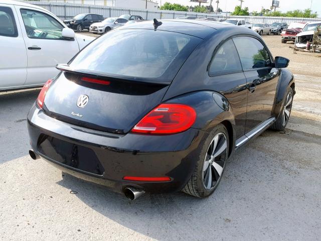 3VW4A7AT8CM656395 - 2012 VOLKSWAGEN BEETLE TUR BLACK photo 4