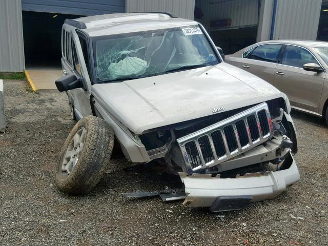 1J8HG48K87C658646 - 2007 JEEP COMMANDER SILVER photo 9