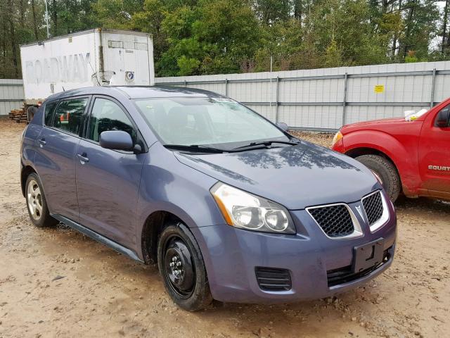 5Y2SP67869Z452949 - 2009 PONTIAC VIBE BLUE photo 1