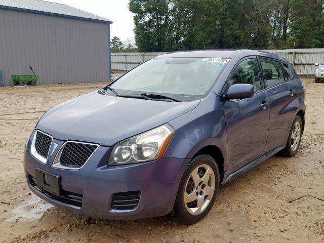 5Y2SP67869Z452949 - 2009 PONTIAC VIBE BLUE photo 2