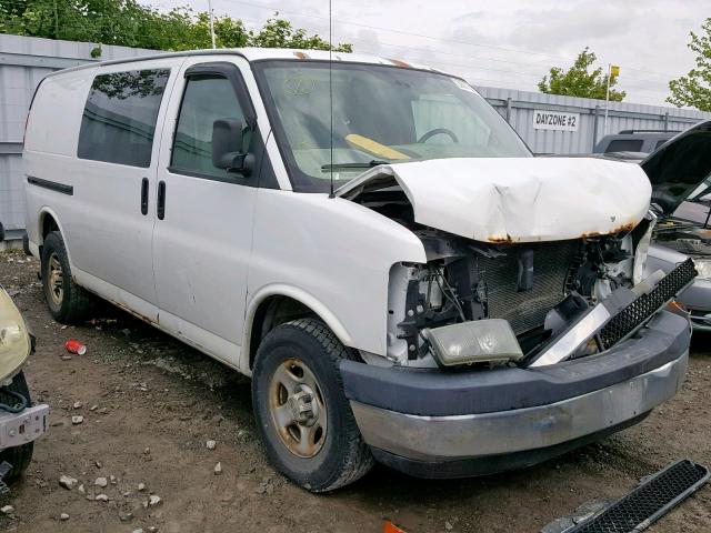 1GCFG15XX71130583 - 2007 CHEVROLET EXPRESS G1 WHITE photo 1