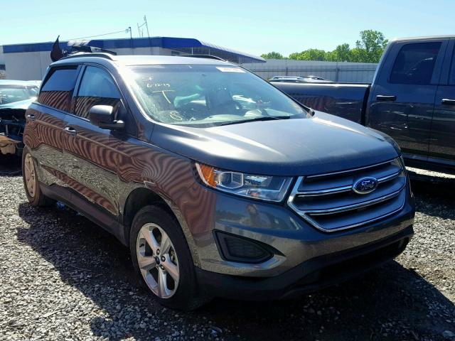 2FMPK3G99GBC62666 - 2016 FORD EDGE SE GRAY photo 1