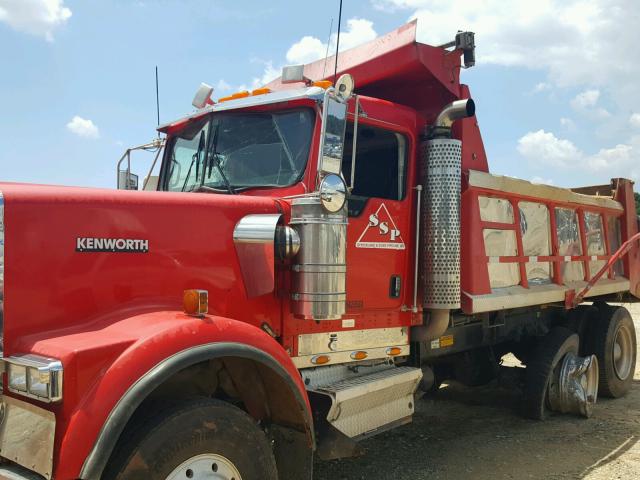 1NKWLU0X15J106737 - 2005 KENWORTH CONSTRUCTI RED photo 9