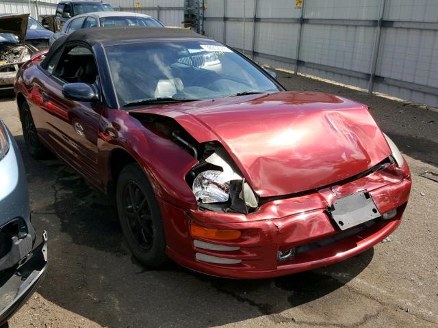 4A3AE45G11E024571 - 2001 MITSUBISHI ECLIPSE SP RED photo 1