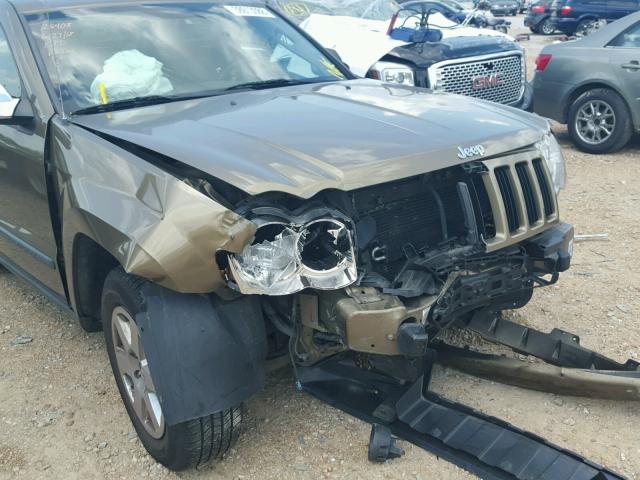 1J8GR48K88C222337 - 2008 JEEP GRAND CHER GREEN photo 9