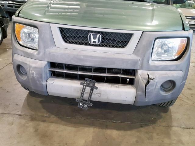 5J6YH28514L021588 - 2004 HONDA ELEMENT EX GREEN photo 9