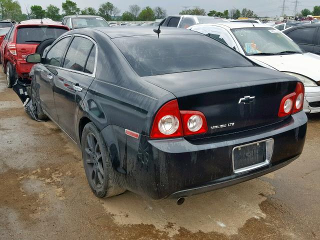 1G1ZE5EB9A4125243 - 2010 CHEVROLET MALIBU LTZ 黑色 照片 3