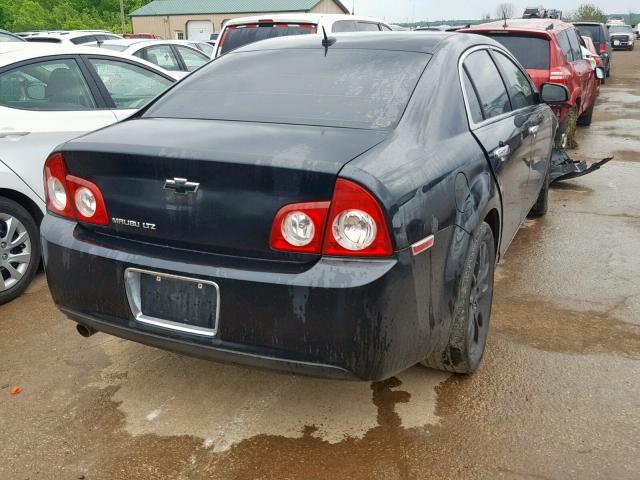 1G1ZE5EB9A4125243 - 2010 CHEVROLET MALIBU LTZ 黑色 照片 4