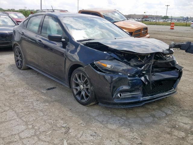 1C3CDFBB4FD346724 - 2015 DODGE DART SXT BLACK photo 1