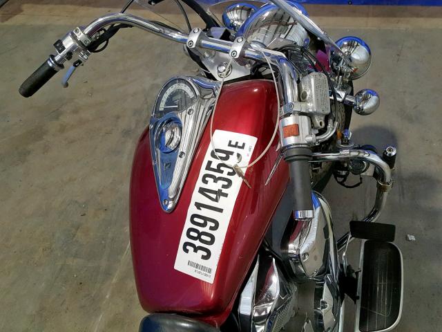 1HFSC520X3A004913 - 2003 HONDA VT1300 S BURGUNDY photo 5