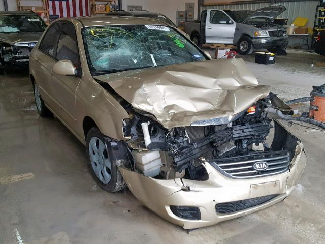 KNAFE222X95667192 - 2009 KIA SPECTRA EX GOLD photo 1