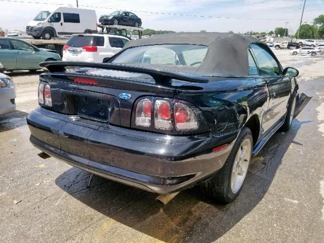 1FALP45X7VF144547 - 1997 FORD MUSTANG GT BLACK photo 4