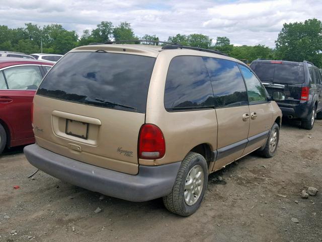 1P4GP45R7XB623229 - 1999 PLYMOUTH VOYAGER TAN photo 4