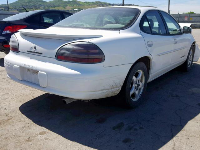 1G2WK52J41F213396 - 2001 PONTIAC GRAND PRIX WHITE photo 4
