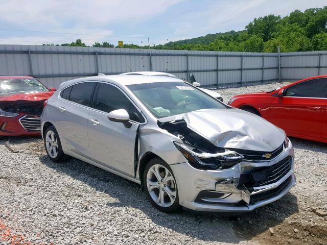 3G1BF6SM1HS566529 - 2017 CHEVROLET CRUZE PREM SILVER photo 1