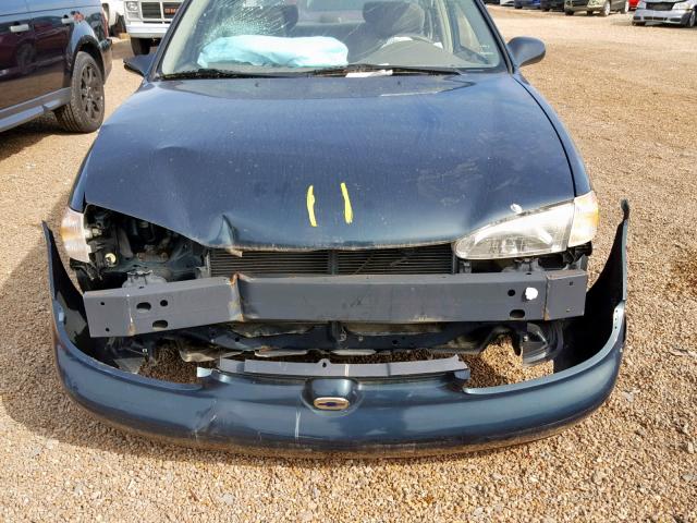 1Y1SK5288XZ402563 - 1999 CHEVROLET GEO PRIZM 绿色 照片 10