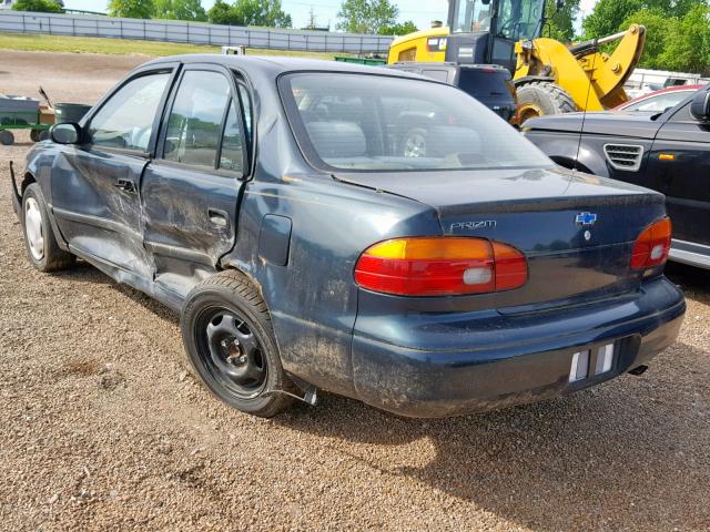 1Y1SK5288XZ402563 - 1999 CHEVROLET GEO PRIZM 绿色 照片 3