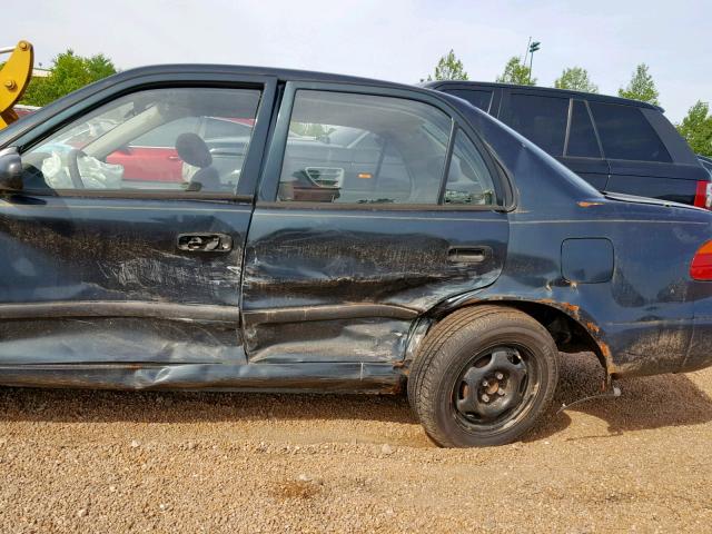 1Y1SK5288XZ402563 - 1999 CHEVROLET GEO PRIZM 绿色 照片 9