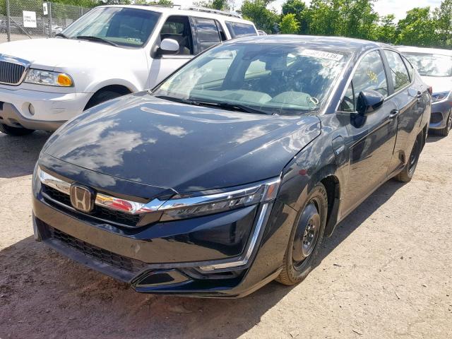 JHMZC5F13JC019412 - 2018 HONDA CLARITY BLACK photo 2