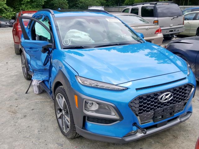 KM8K5CA51KU327780 - 2019 HYUNDAI KONA ULTIM BLUE photo 1