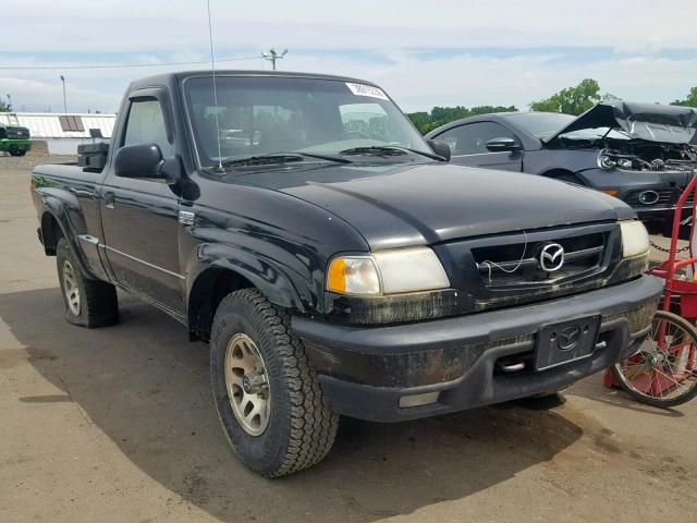 4F4YR12U61TM21419 - 2001 MAZDA B3000 BLACK photo 1