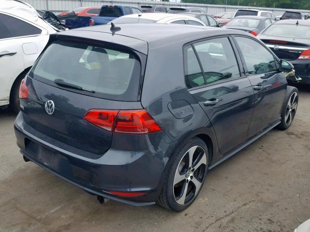 3VW4T7AU7GM008944 - 2016 VOLKSWAGEN GTI S/SE CHARCOAL photo 4