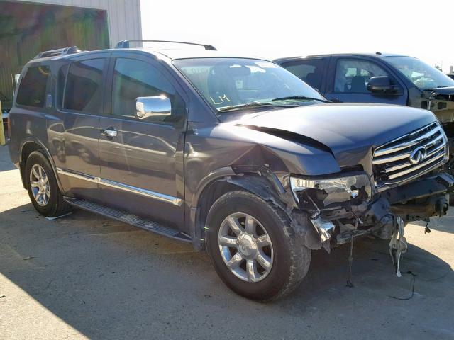 5N3AA08C16N815001 - 2006 INFINITI QX56 GRAY photo 1