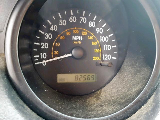 KL1TD66628B255952 - 2008 CHEVROLET AVEO BASE Күміс фото 8