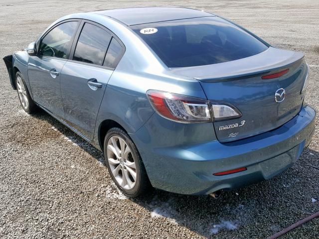 JM1BL1S51A1102112 - 2010 MAZDA 3 S GRAY photo 3