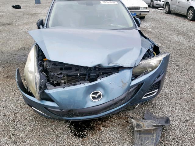 JM1BL1S51A1102112 - 2010 MAZDA 3 S GRAY photo 9