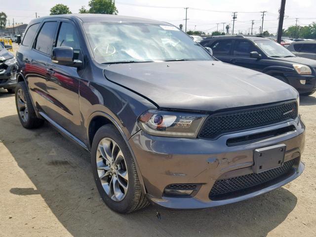 1C4RDHDG3KC676011 - 2019 DODGE DURANGO GT CHARCOAL photo 1