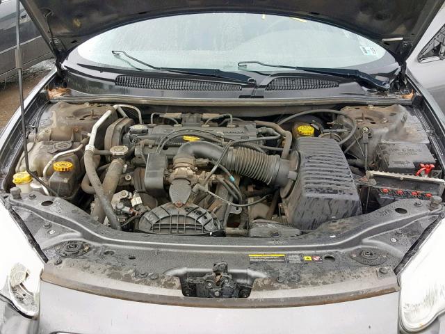 1C3EL46X44N225012 - 2004 CHRYSLER SEBRING LX GRAY photo 7