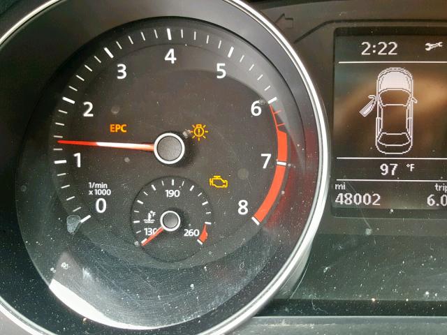 1VWDT7A39HC033080 - 2017 VOLKSWAGEN PASSAT R-L GRAY photo 8